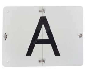 Tablica "A" łamana 