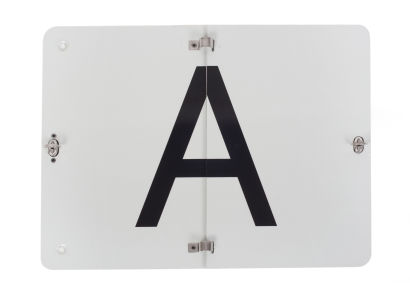 Tablica "A" łamana 