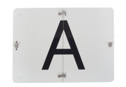 Tablica "A" łamana 