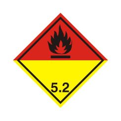 Nalepka ADR nr 5.2 