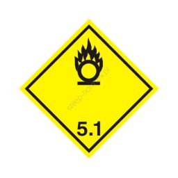 Nalepka ADR nr 5.1 