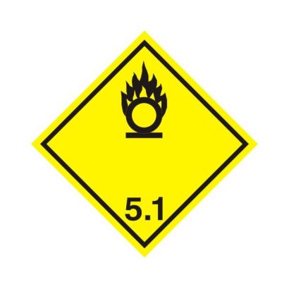 Nalepka ADR nr 5.1 