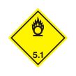 Nalepka ADR nr 5.1 