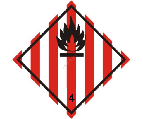 Nalepka ADR nr 4.1  
