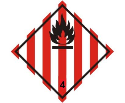 Nalepka ADR nr 4.1  