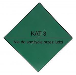 Tablica kat. 3 25 cm x 25 cm