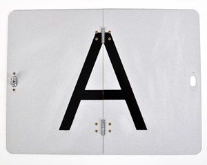 Tablica "A" łamana odblask Kormex