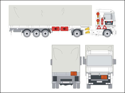 Equipment for vehiCles over 7.5 tonnes gvW 