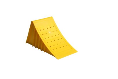 Klin pod koła 200mm żółty 