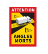 Nalepka 'Angles Morts' martwe pola