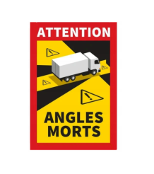 Nalepka 'Angles Morts' martwe pola