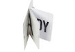 A/ Odpady vertically foldable sign with full baseplate