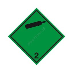 Nalepka ADR nr 2.2  