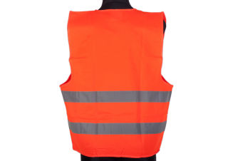 Kamizelka ostrzegawcza pomarańczowa Premium - 2