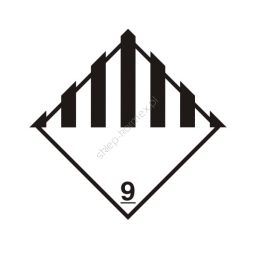 Nalepka ADR nr 9  30x30