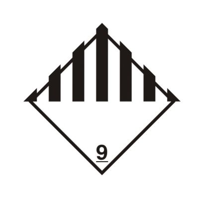 Nalepka ADR nr 9  30x30