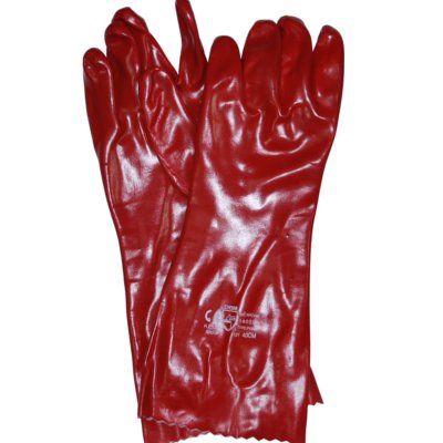Safety gloves PCV 40 cm 